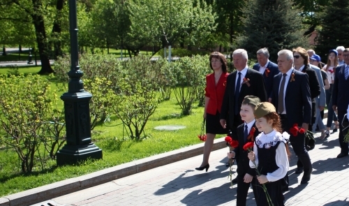 УИЦ МФП присоединился к церемонии возложения венков у стен Кремля